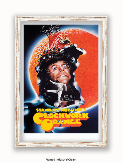 A Clockwork Orange One Sheet Orange Poster