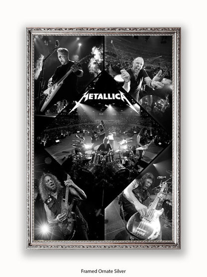 Metallica Live Poster