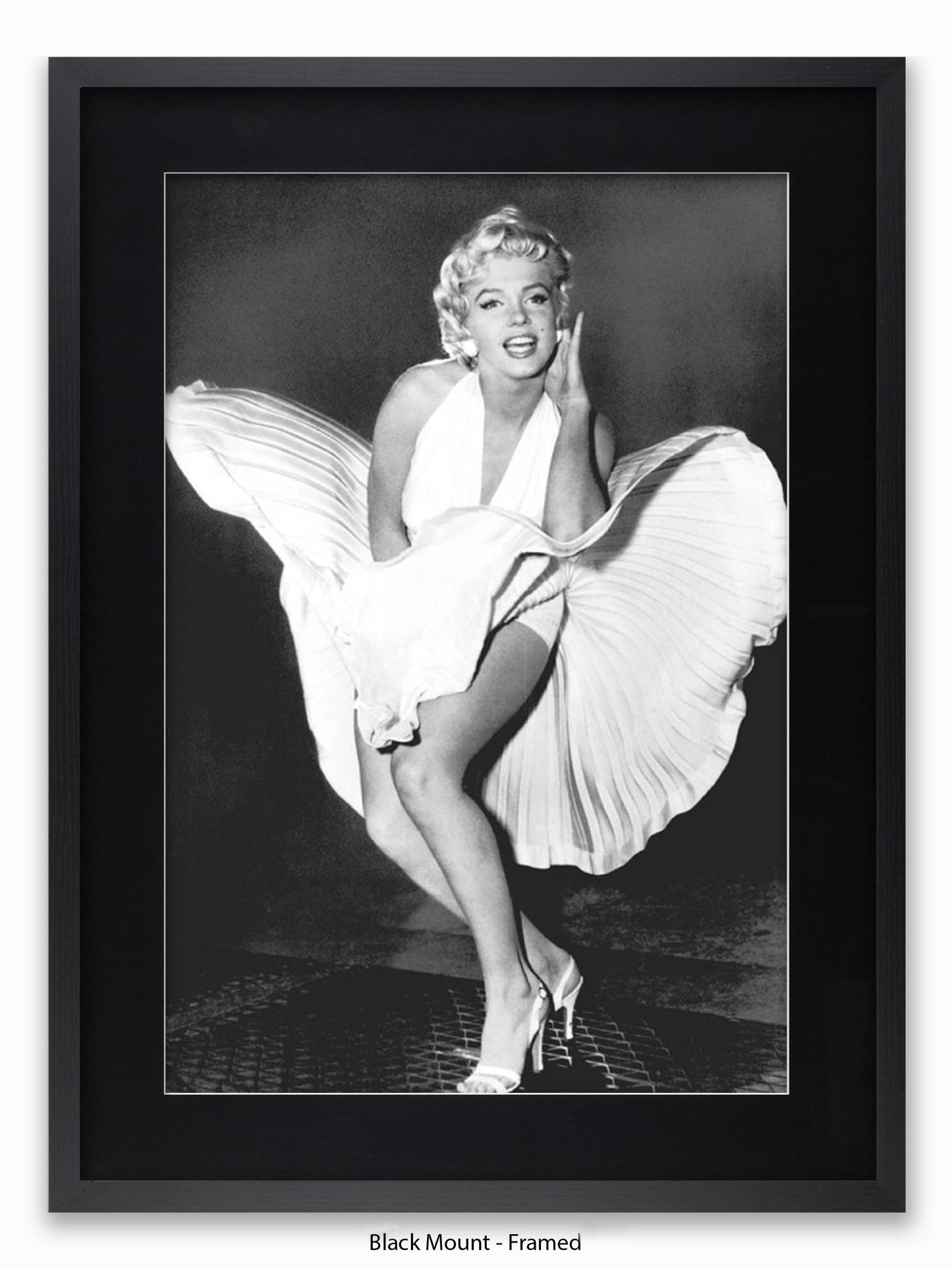 Marilyn Monroe B/w Poster