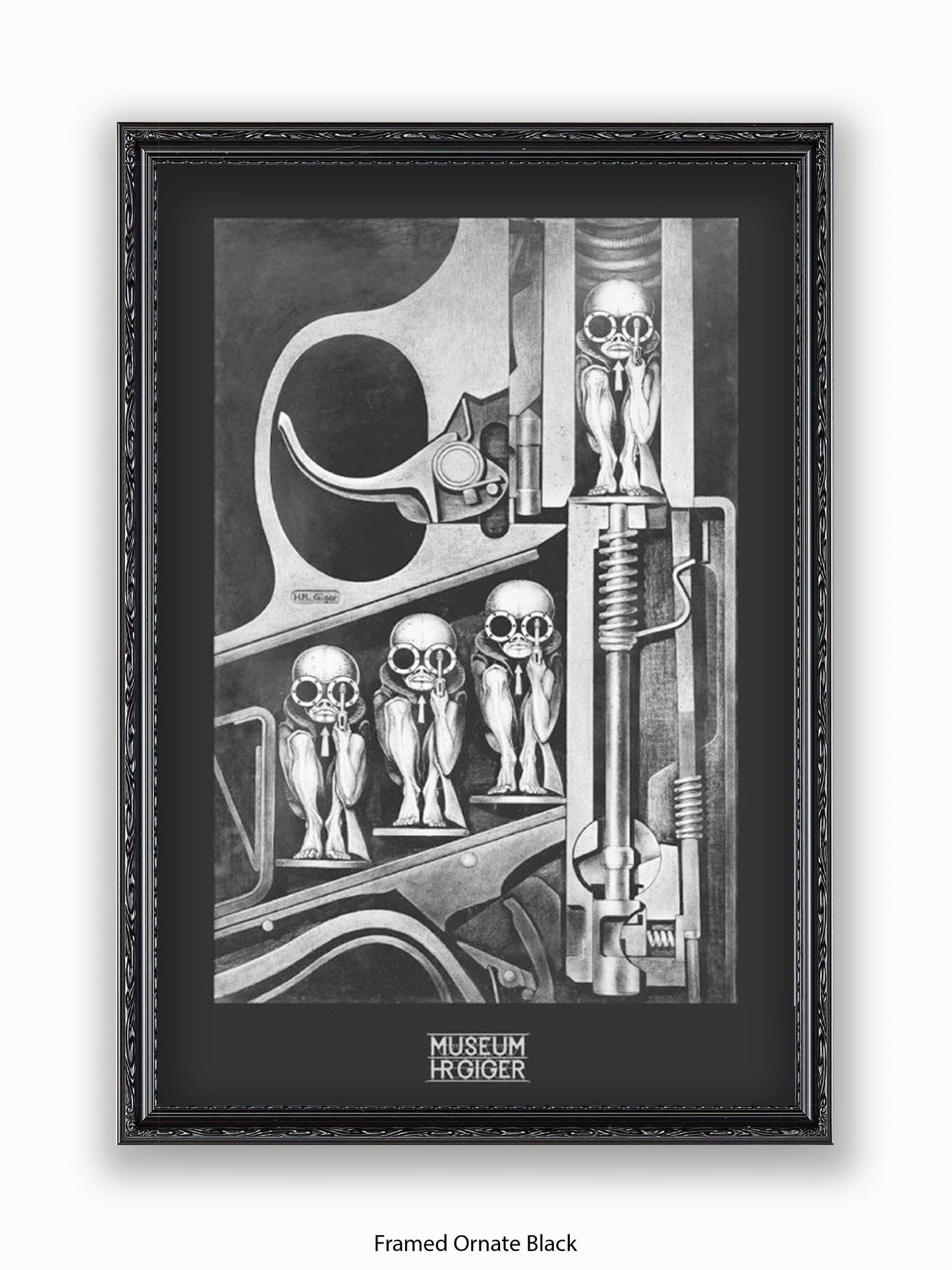HR Giger Birthmachine Poster