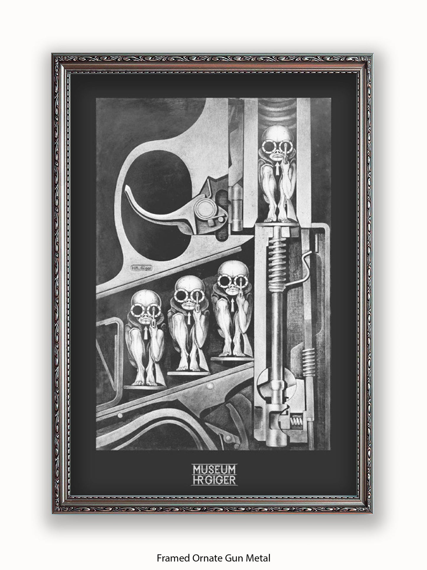 HR Giger Birthmachine Poster