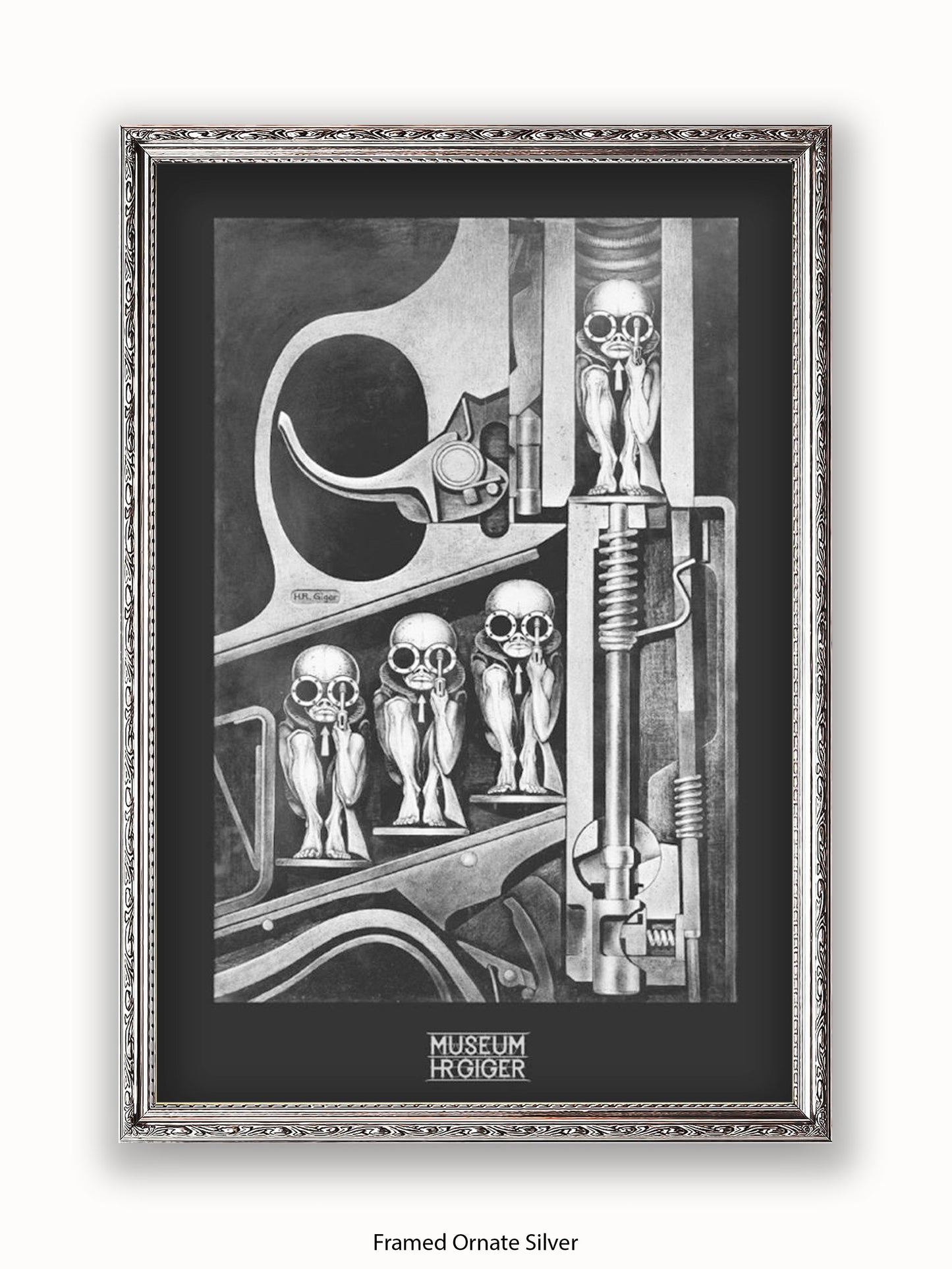 HR Giger Birthmachine Poster