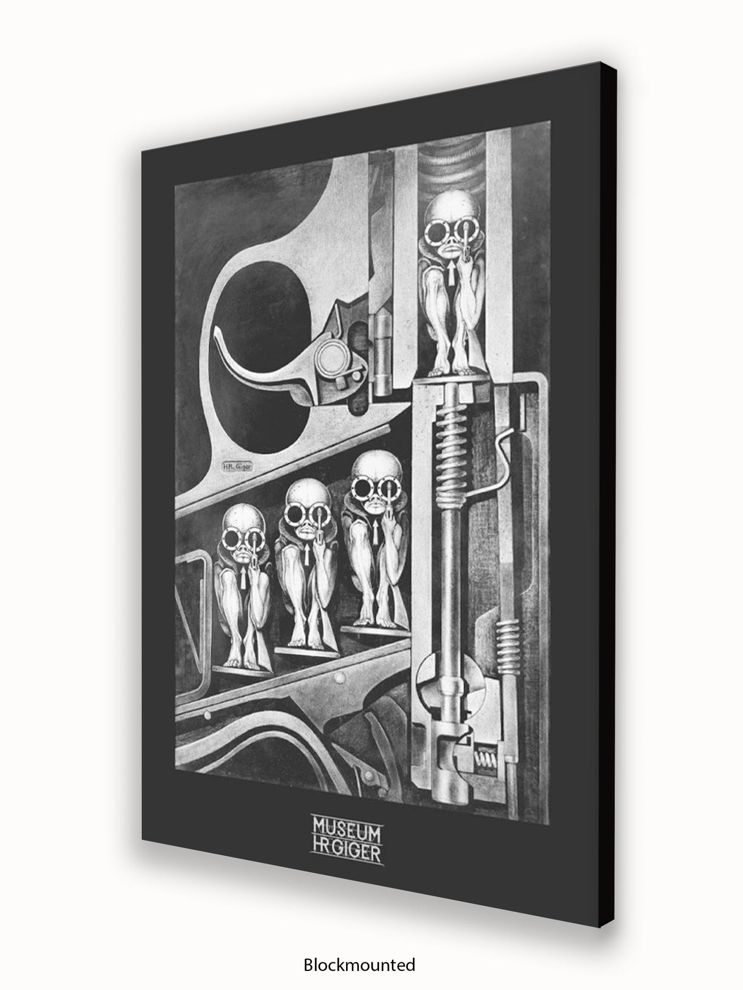 HR Giger Birthmachine Poster