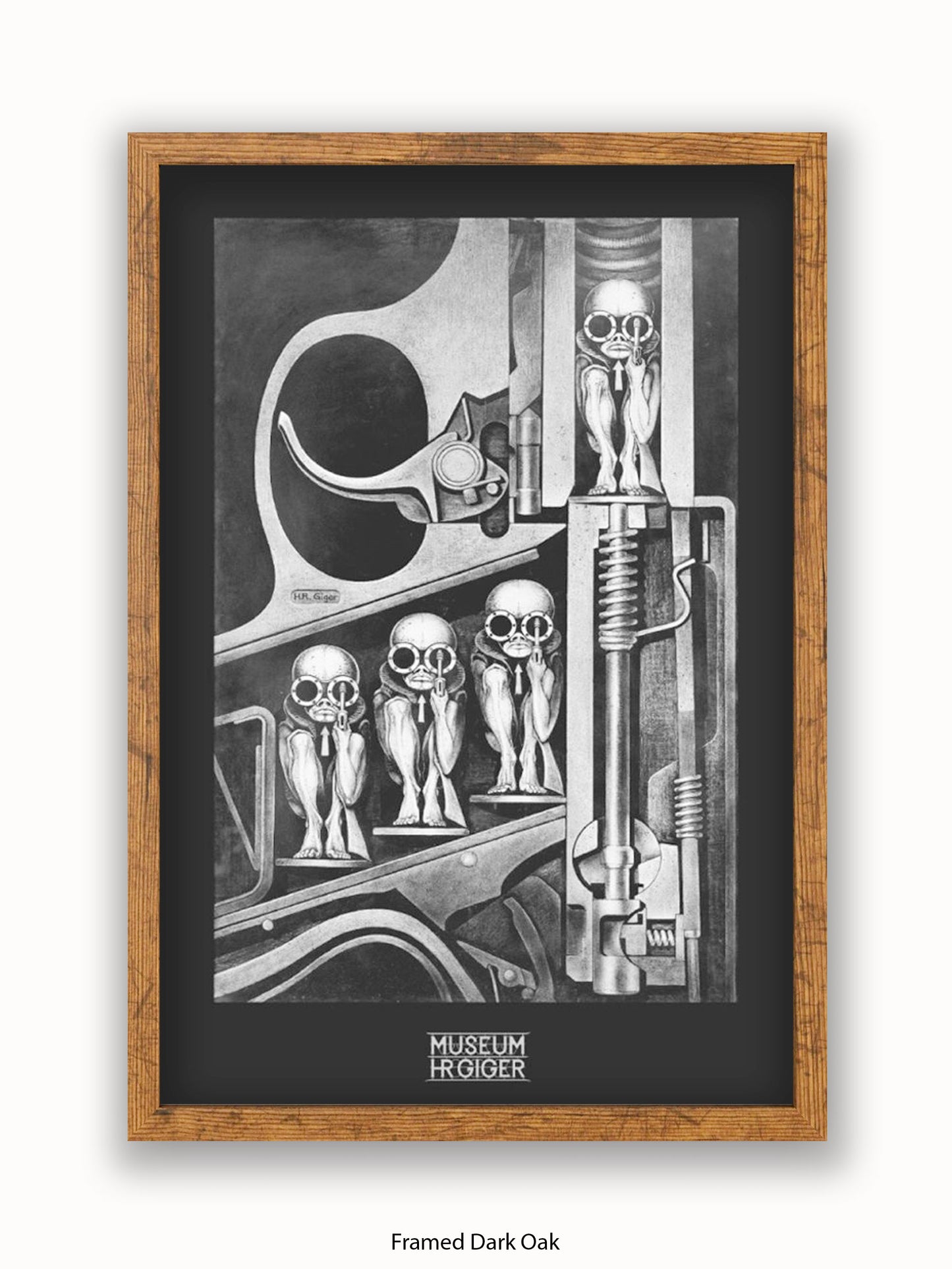 HR Giger Birthmachine Poster