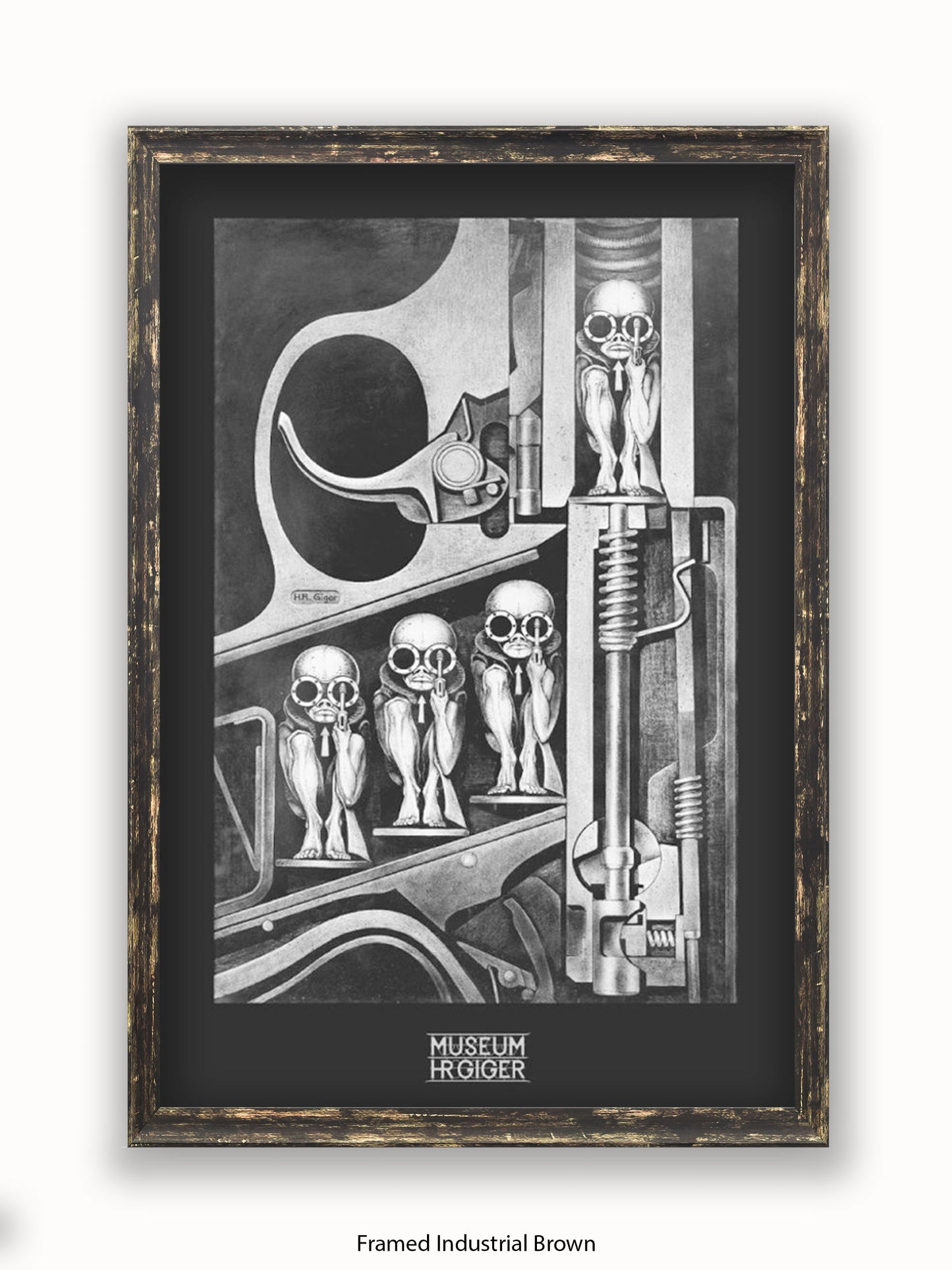 HR Giger Birthmachine Poster