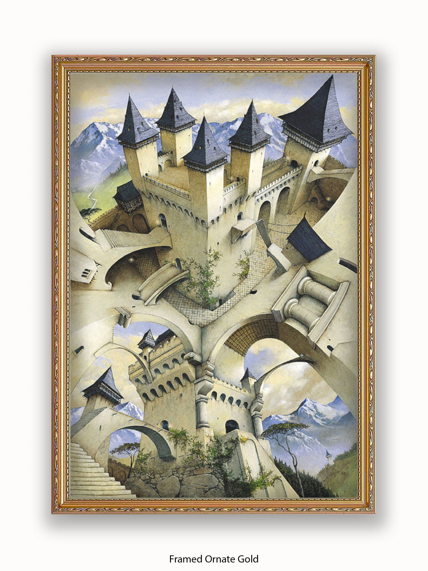 Irvine Peacock Castle Of Illusion Poster
