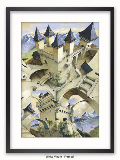 Irvine Peacock Castle Of Illusion Poster
