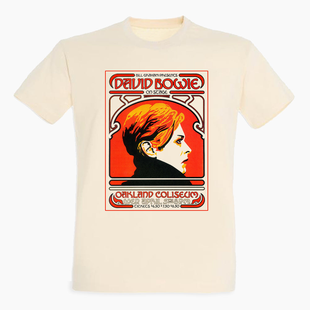 David Bowie Oakland Coliseum T Shirt