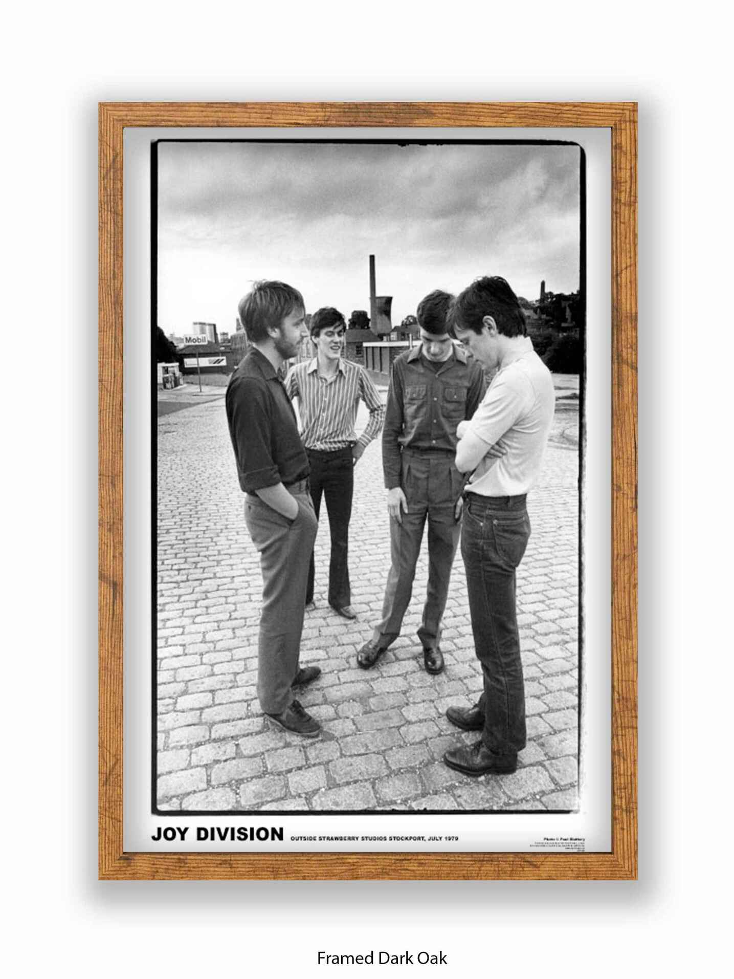 Joy Division - Strawberry Studios - Stockport July 79 - Poster