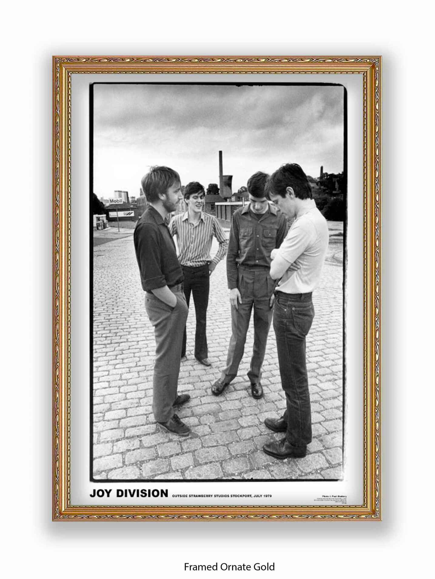 Joy Division - Strawberry Studios - Stockport July 79 - Poster
