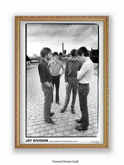 Joy Division - Strawberry Studios - Stockport July 79 - Poster