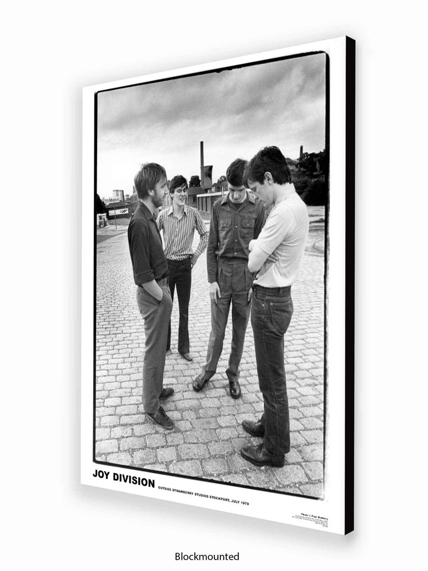 Joy Division - Strawberry Studios - Stockport July 79 - Poster