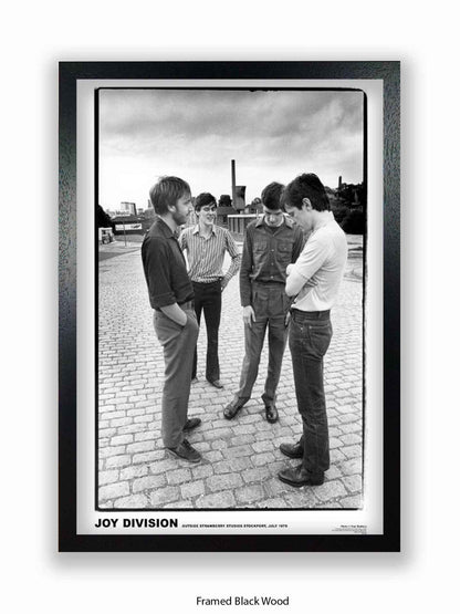 Joy Division - Strawberry Studios - Stockport July 79 - Poster