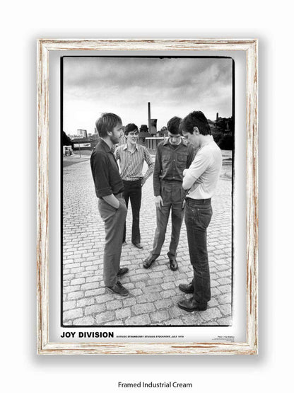 Joy Division - Strawberry Studios - Stockport July 79 - Poster