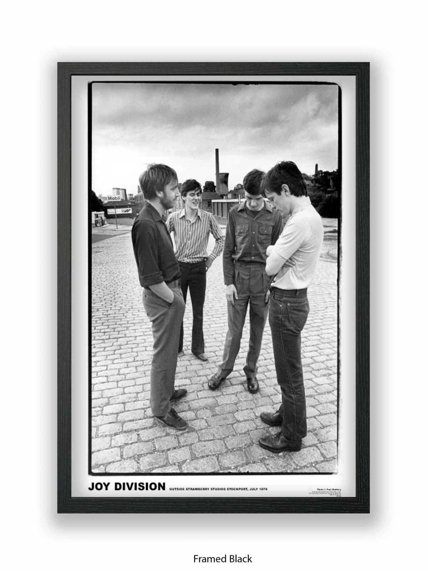 Joy Division - Strawberry Studios - Stockport July 79 - Poster
