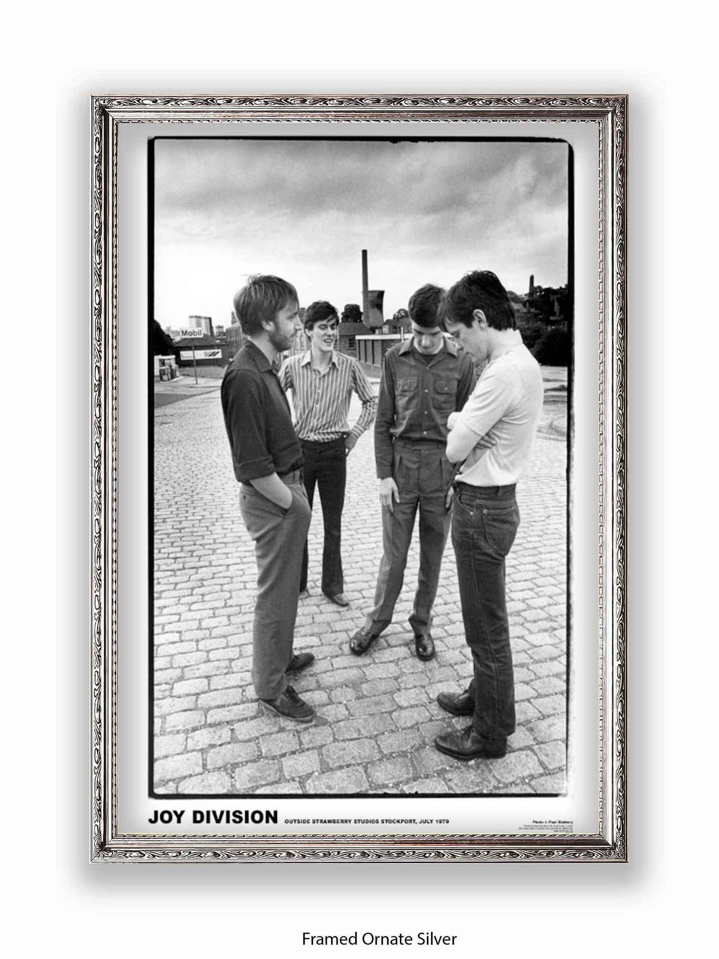 Joy Division - Strawberry Studios - Stockport July 79 - Poster