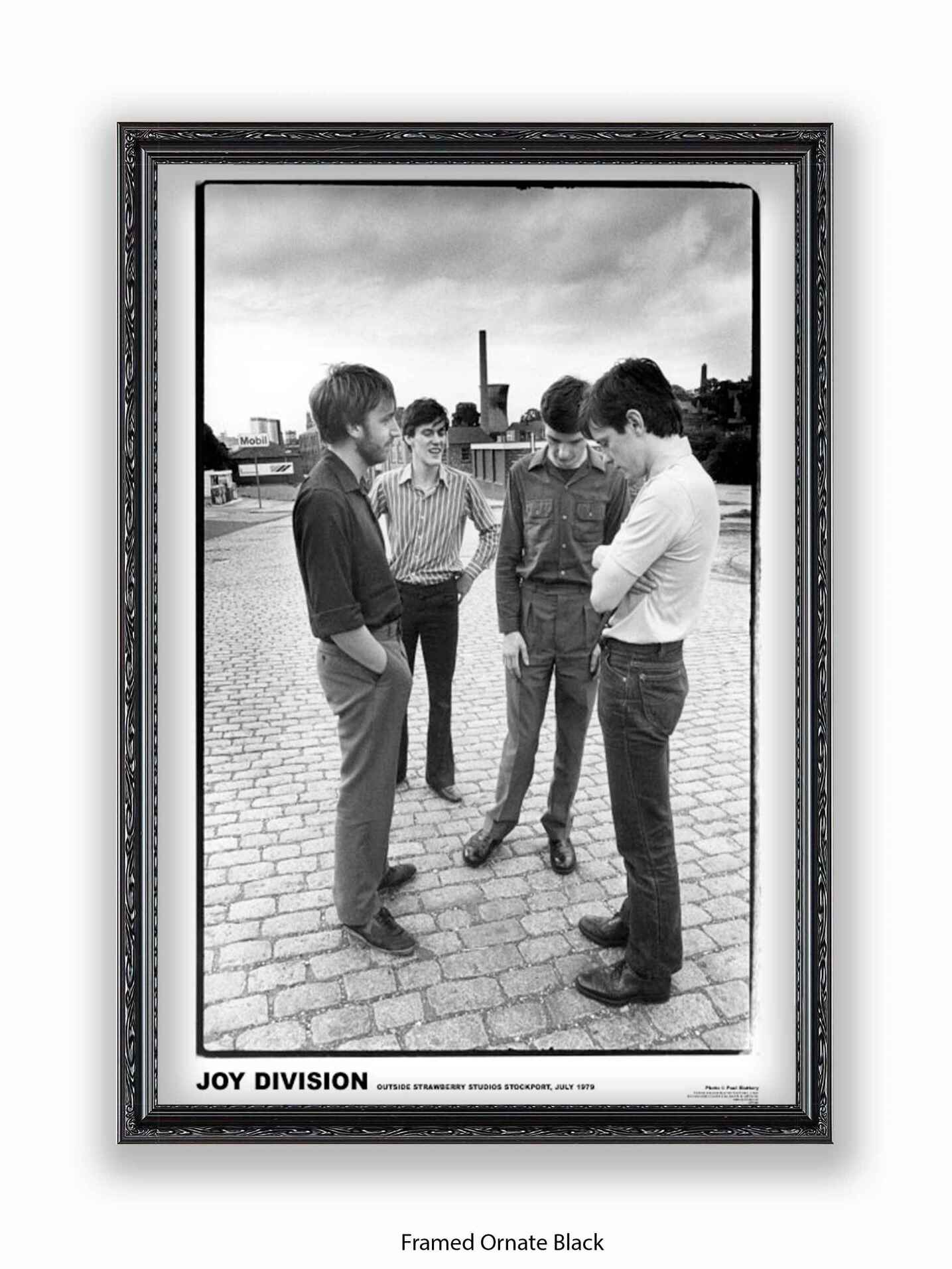 Joy Division - Strawberry Studios - Stockport July 79 - Poster