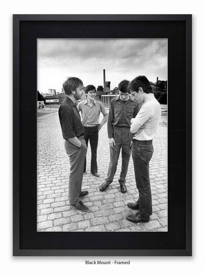 Joy Division - Strawberry Studios - Stockport July 79 - Poster
