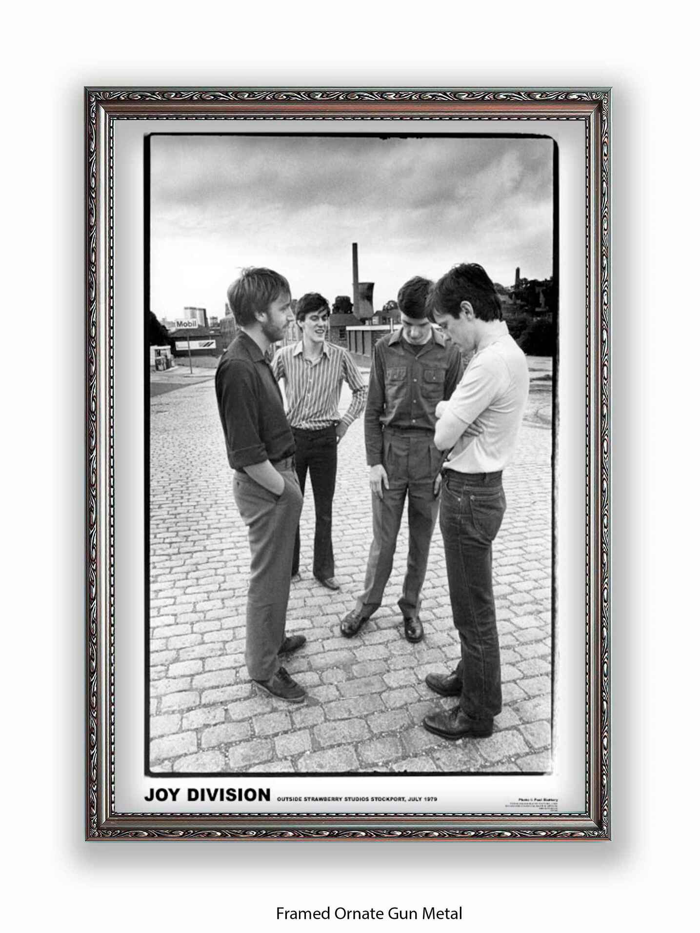 Joy Division - Strawberry Studios - Stockport July 79 - Poster