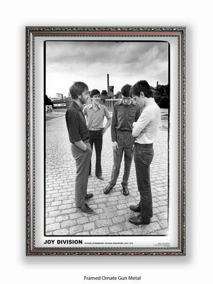 Joy Division - Strawberry Studios - Stockport July 79 - Poster