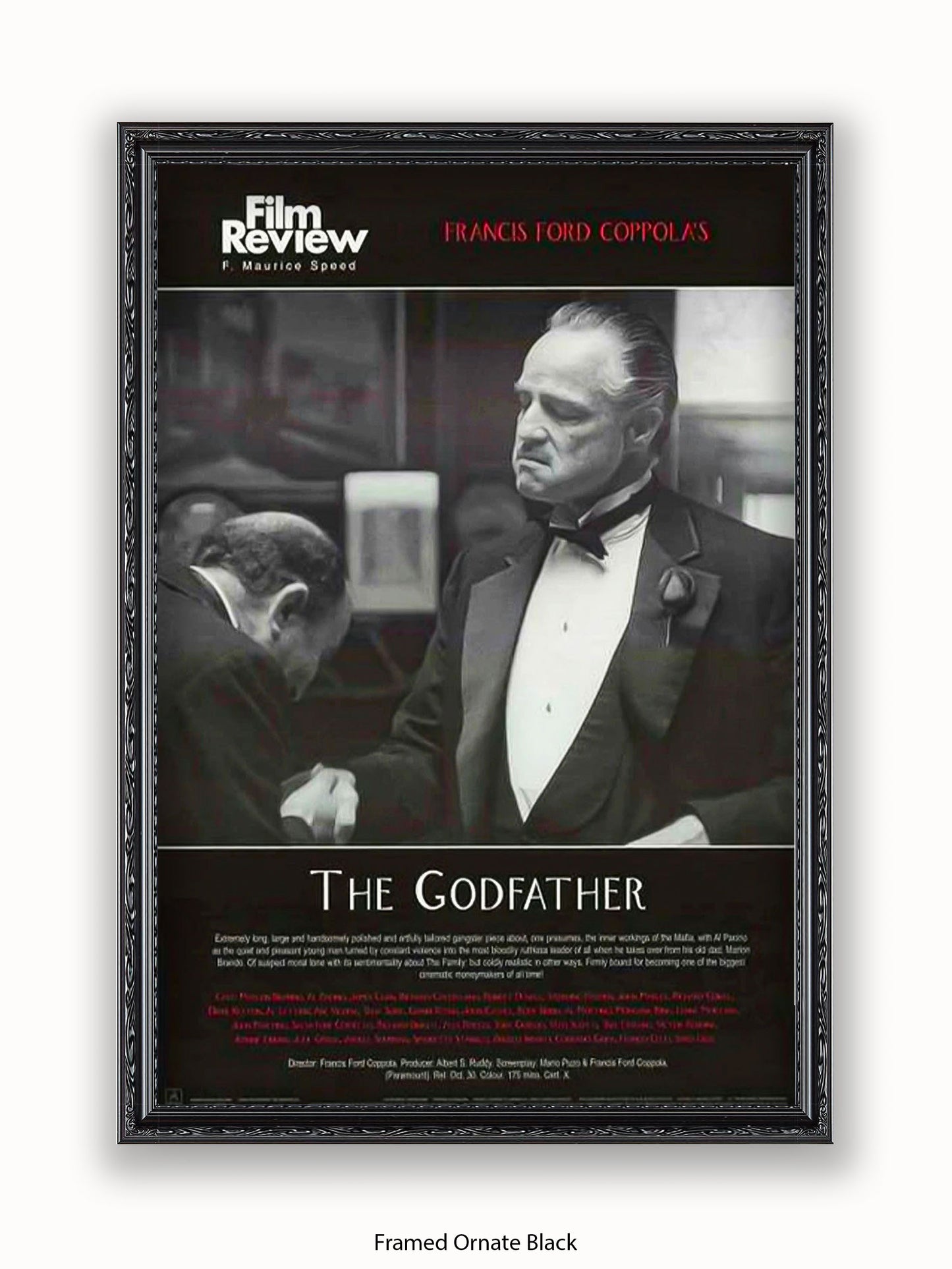 Godfather Film Review Poster