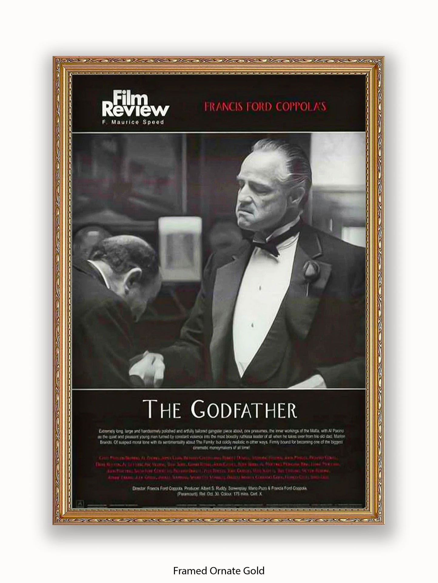 Godfather Film Review Poster