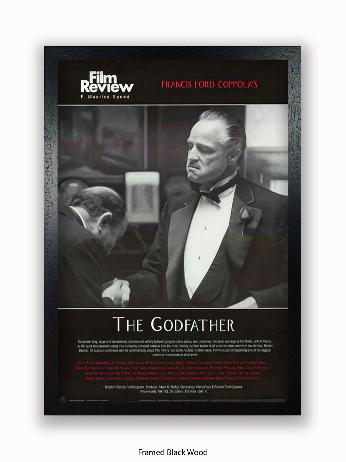 Godfather Film Review Poster
