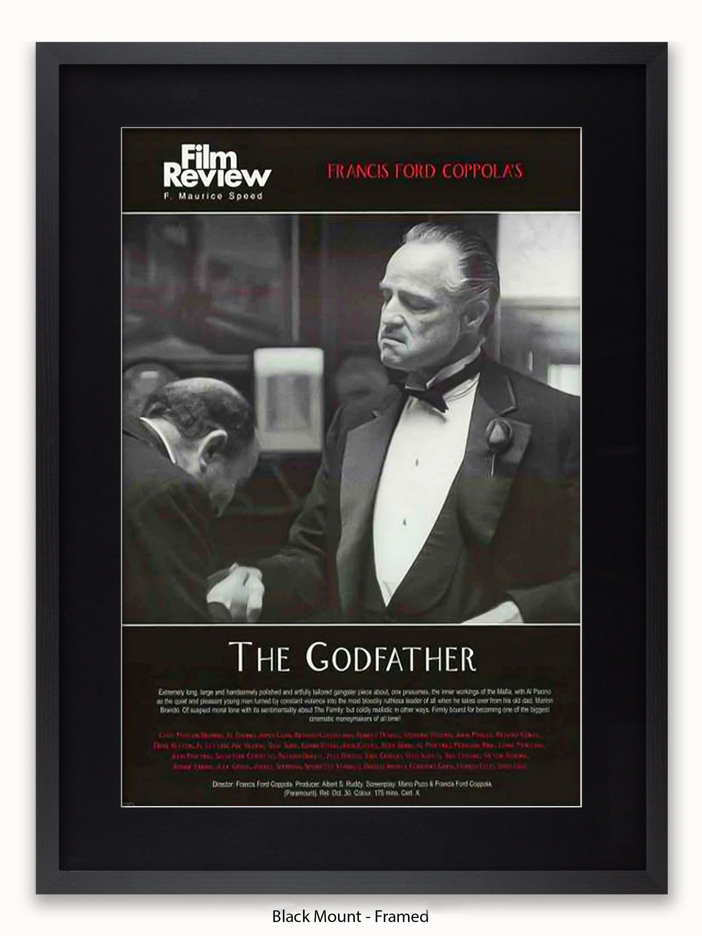 Godfather Film Review Poster