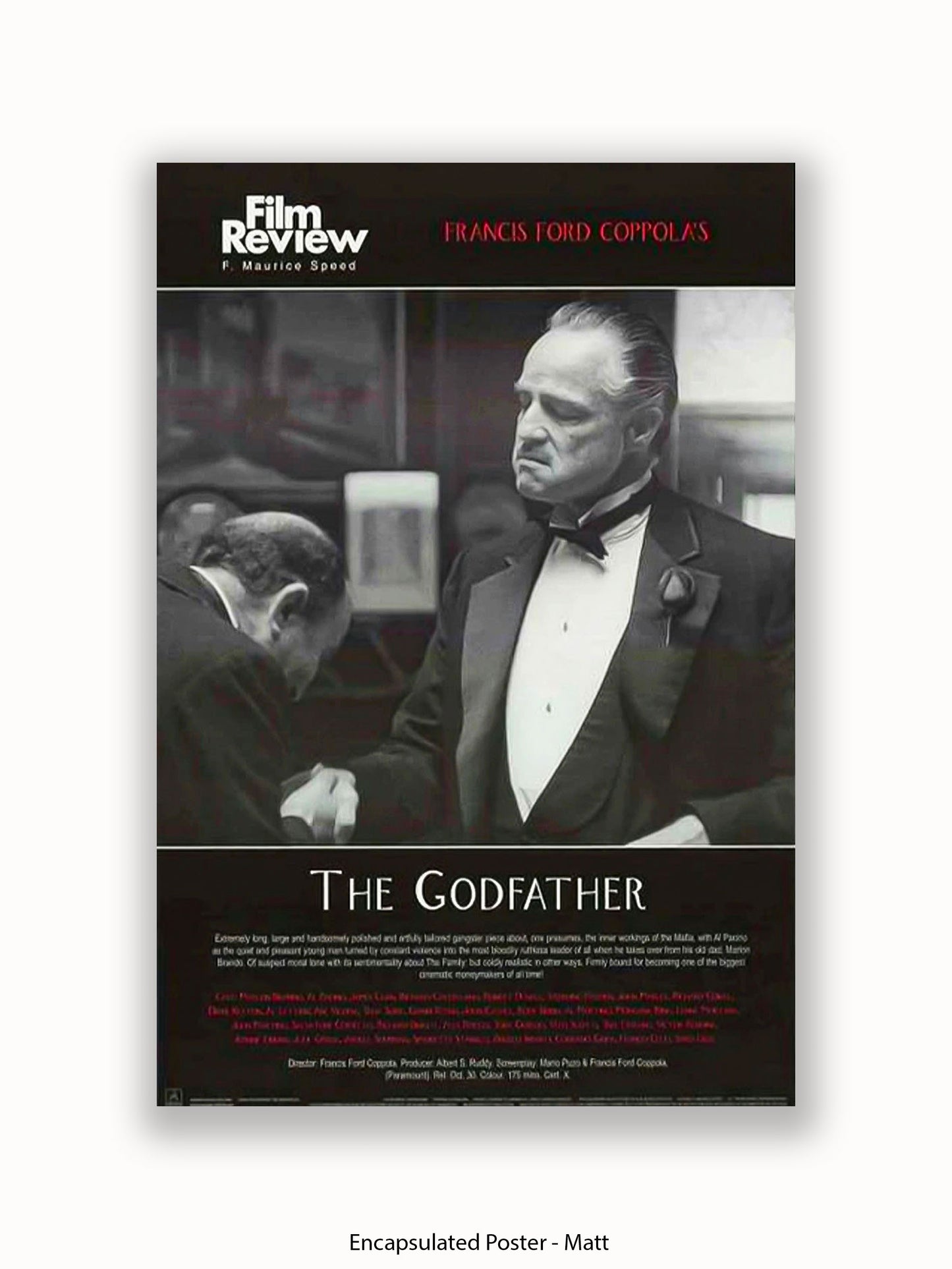 Godfather Film Review Poster