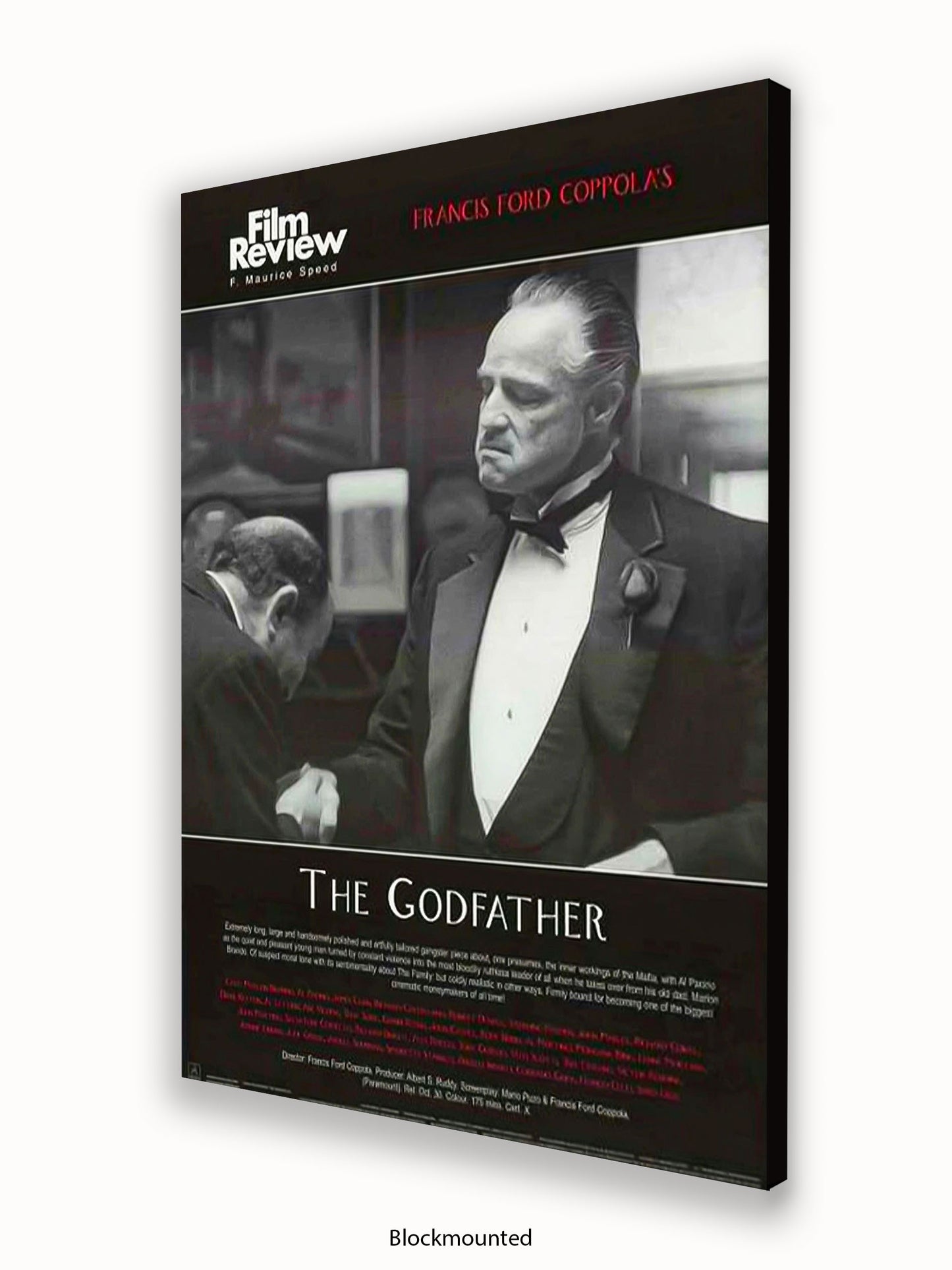 Godfather Film Review Poster