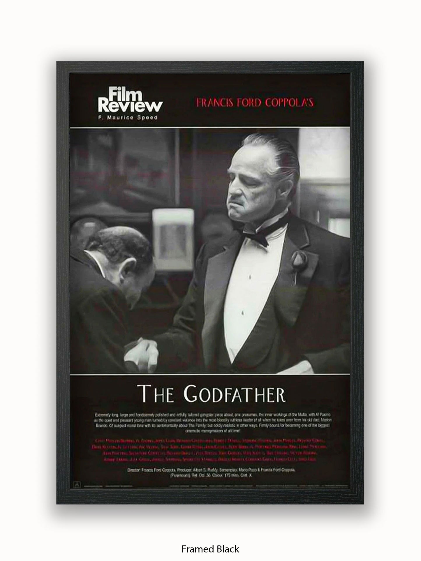 Godfather Film Review Poster