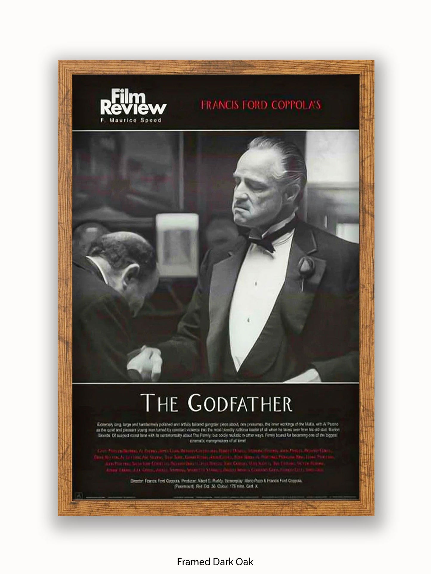 Godfather Film Review Poster