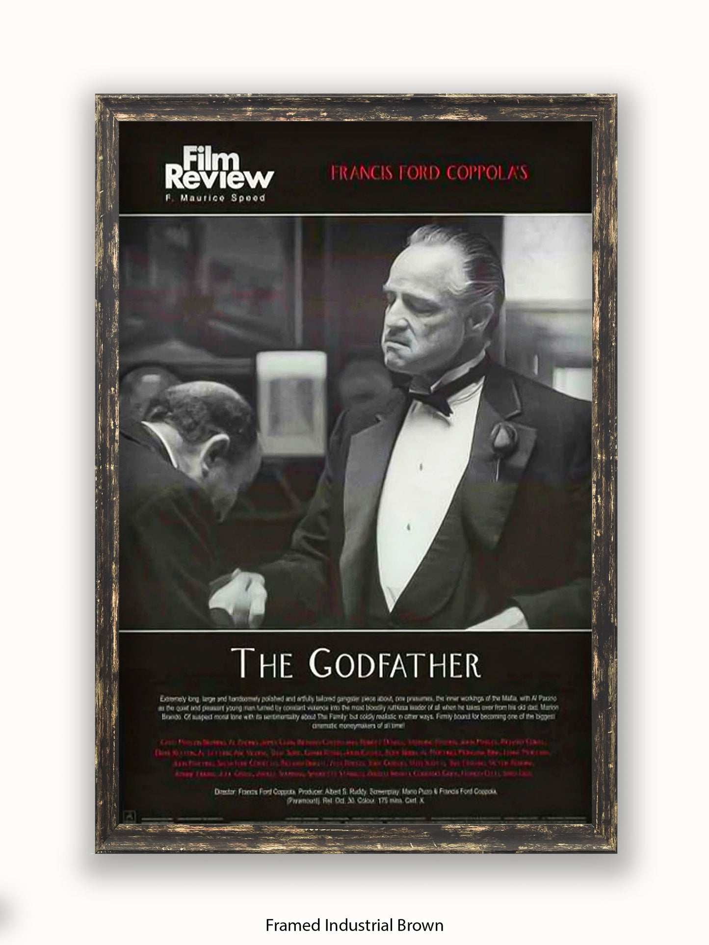 Godfather Film Review Poster