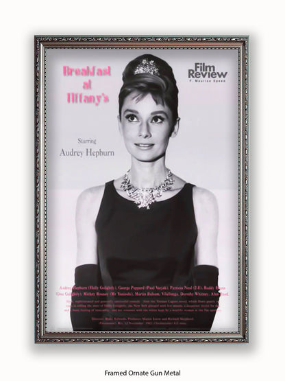 Audrey Hepburn Breakfast At Tiffany's Film Review Poster