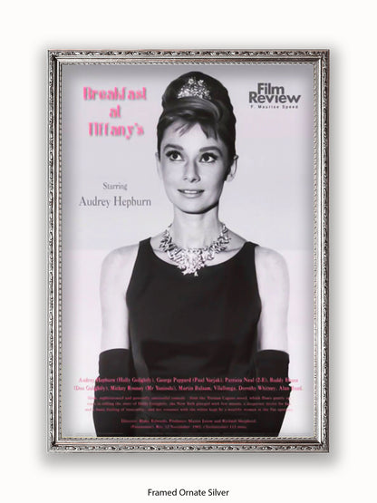 Audrey Hepburn Breakfast At Tiffany's Film Review Poster