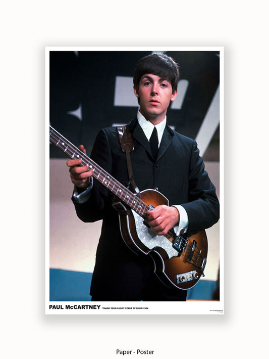 Beatles -  Paul McCartney 1964 - Poster