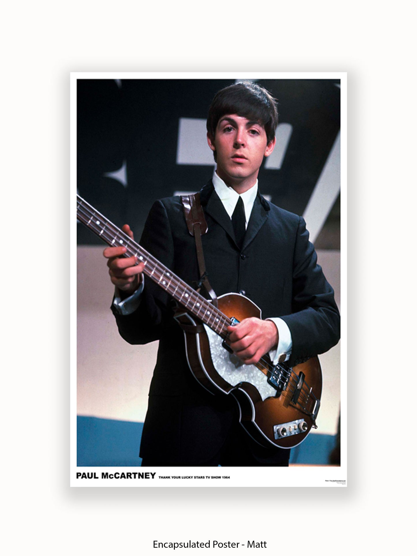 Beatles -  Paul McCartney 1964 - Poster