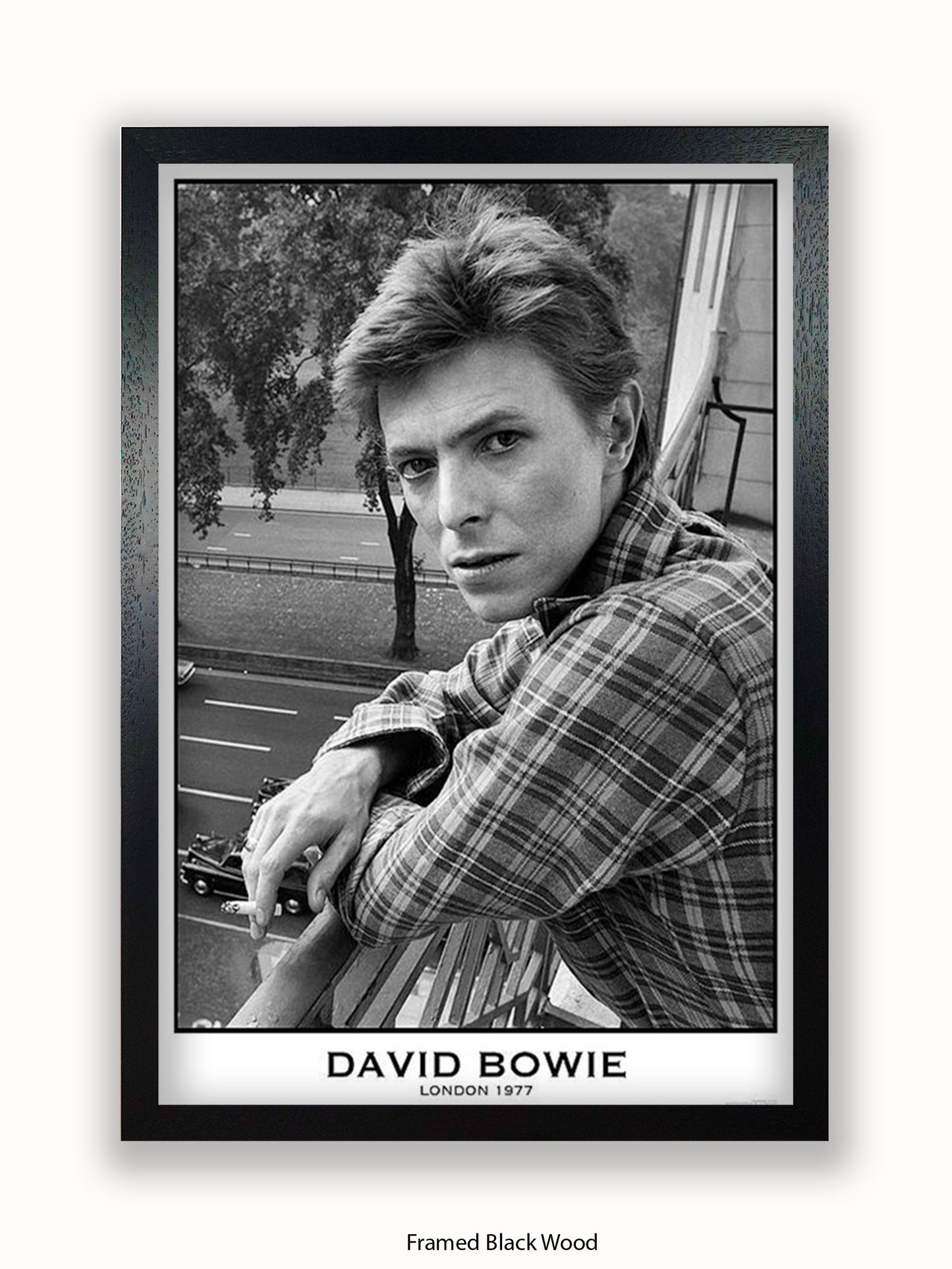 David Bowie - London 1977 - Poster