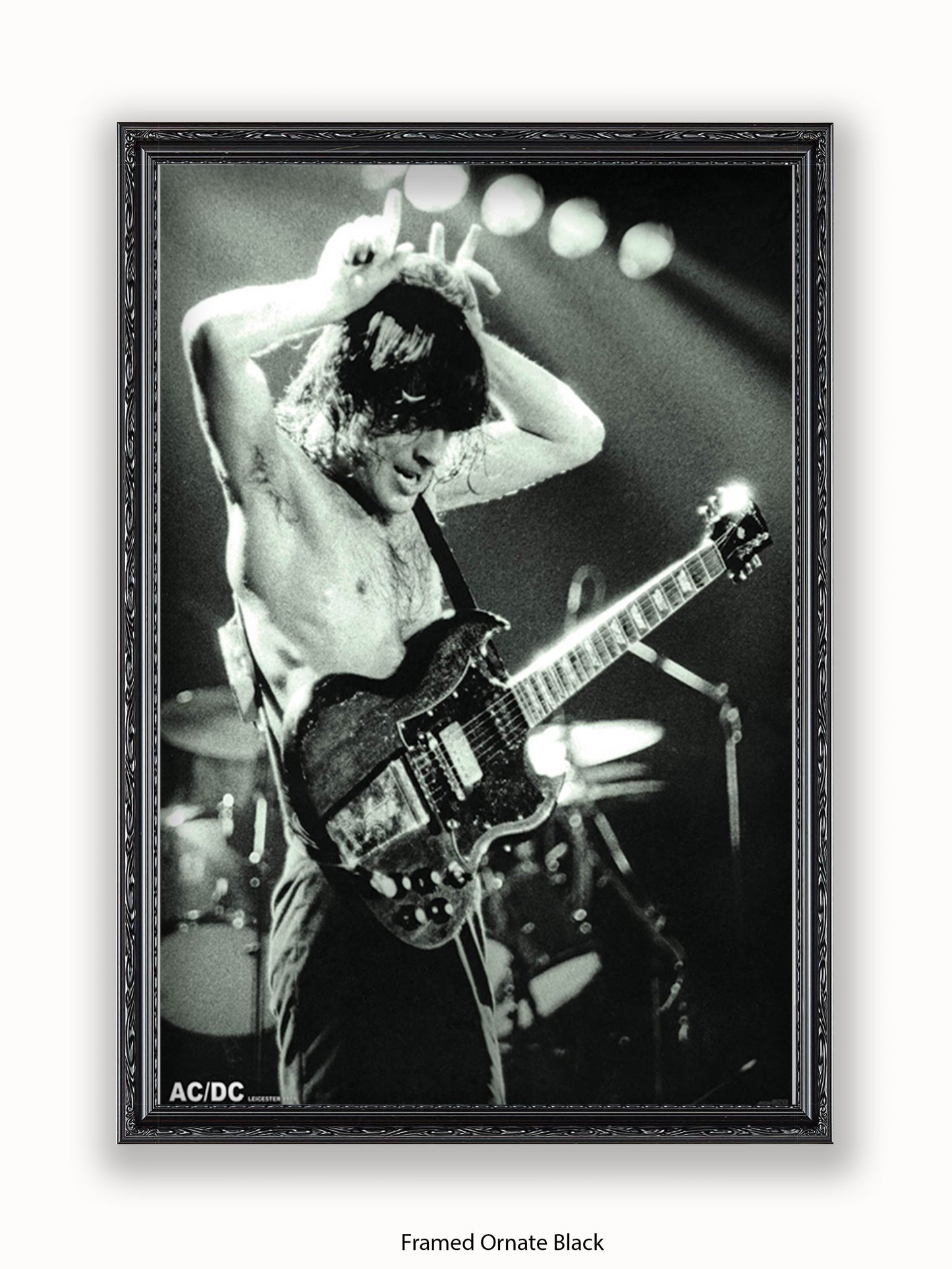 AC/DC - Angus Young 1979 - Poster