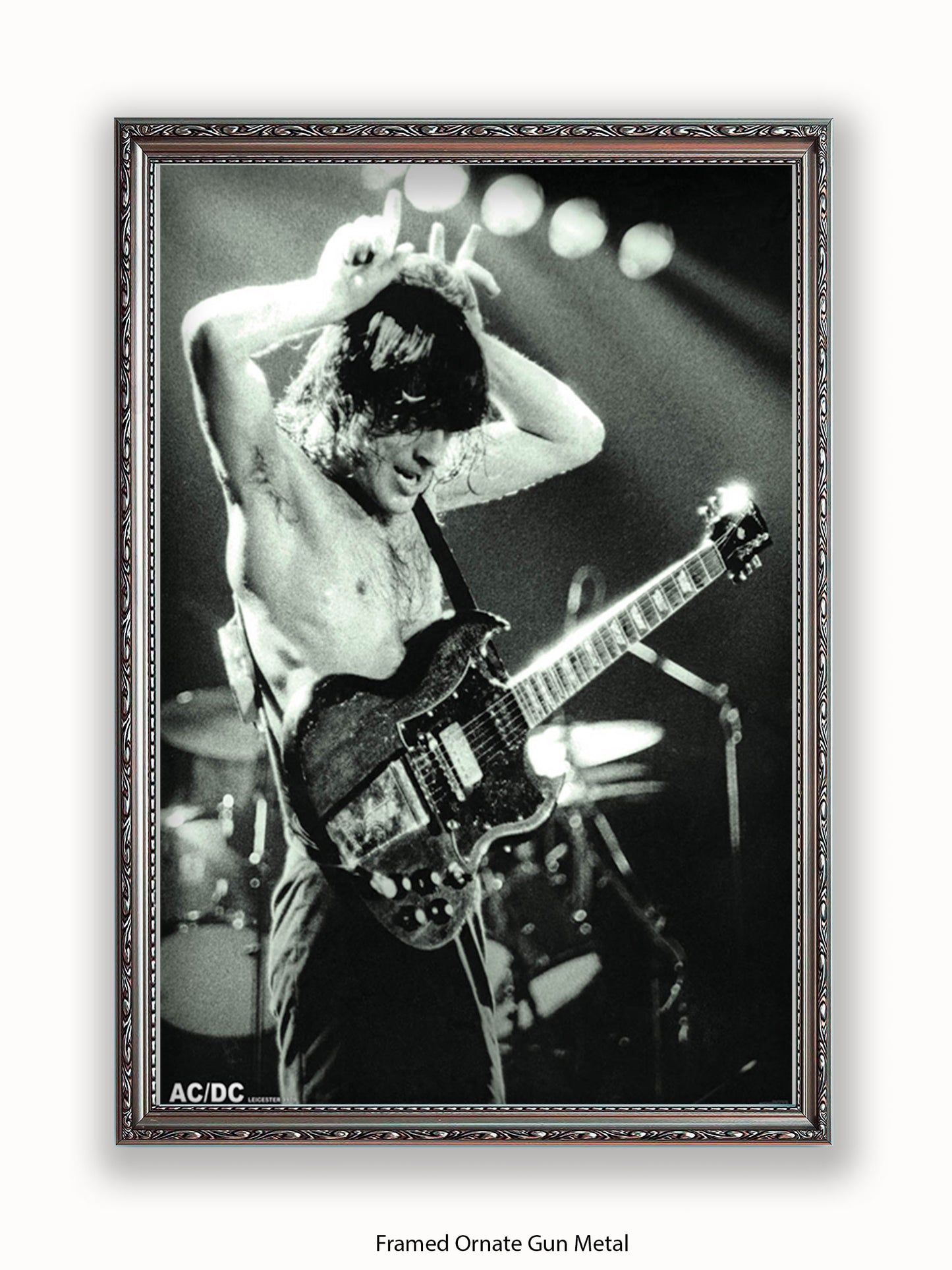 AC/DC - Angus Young 1979 - Poster