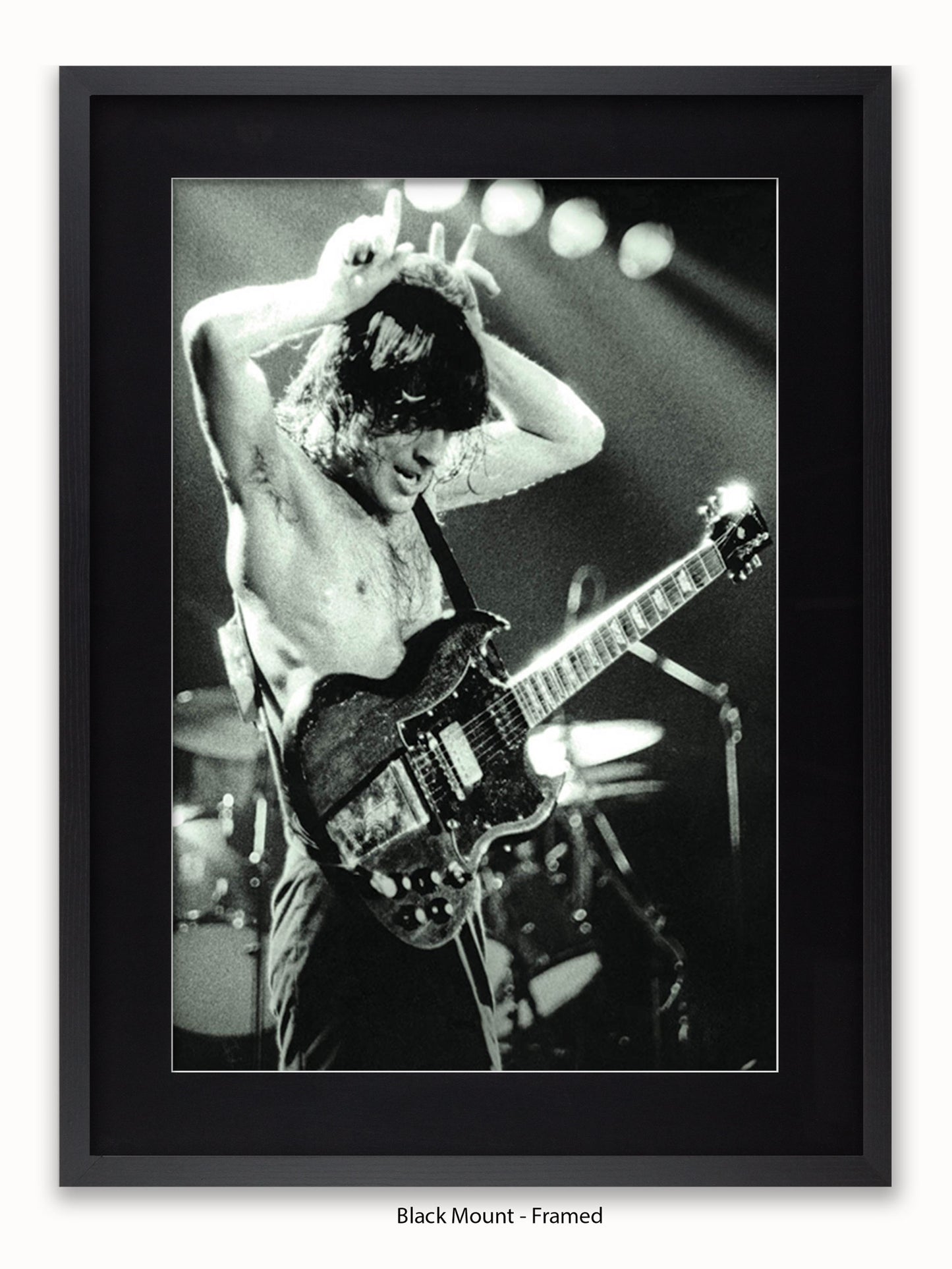 AC/DC - Angus Young 1979 - Poster
