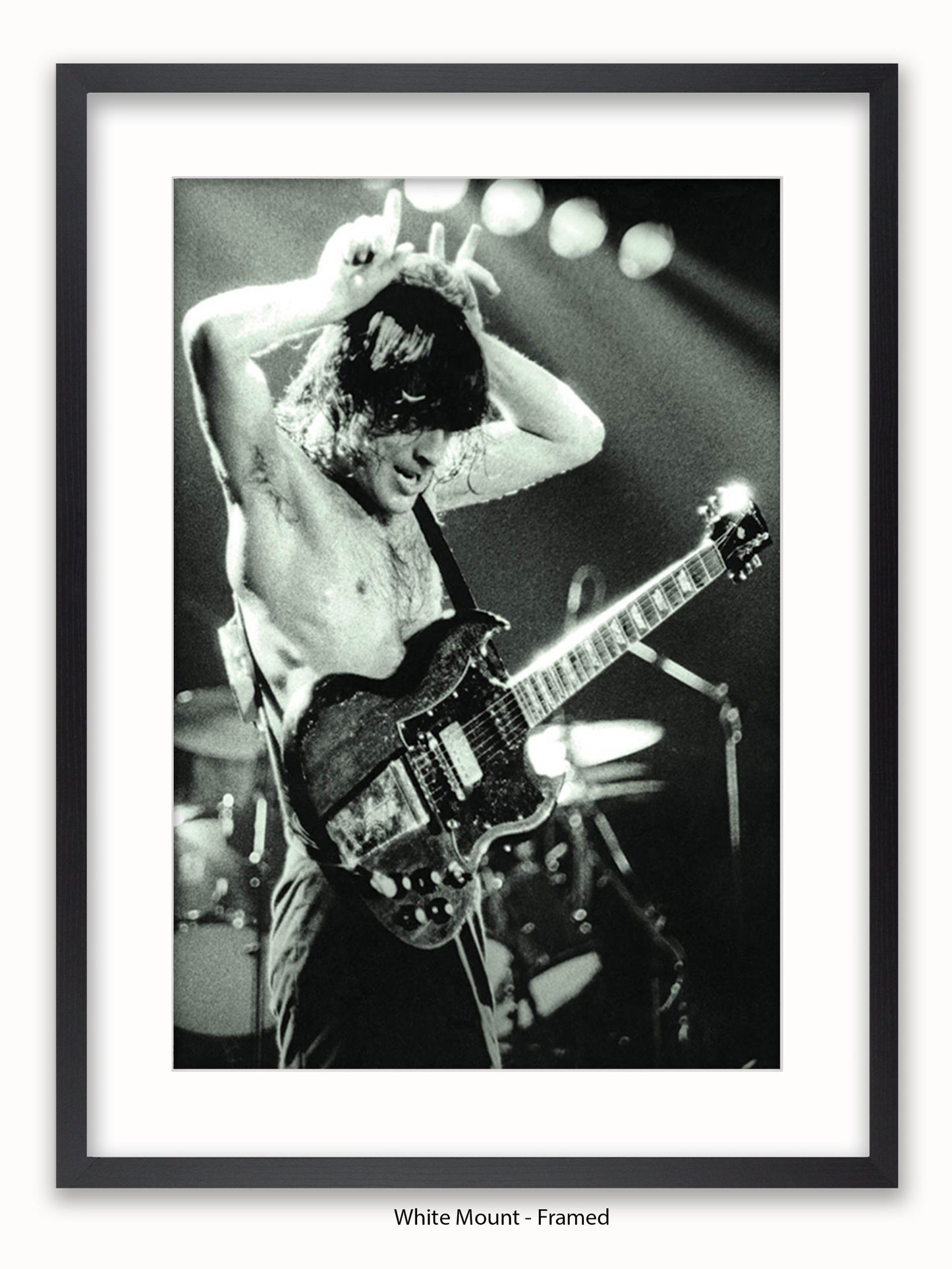 AC/DC - Angus Young 1979 - Poster