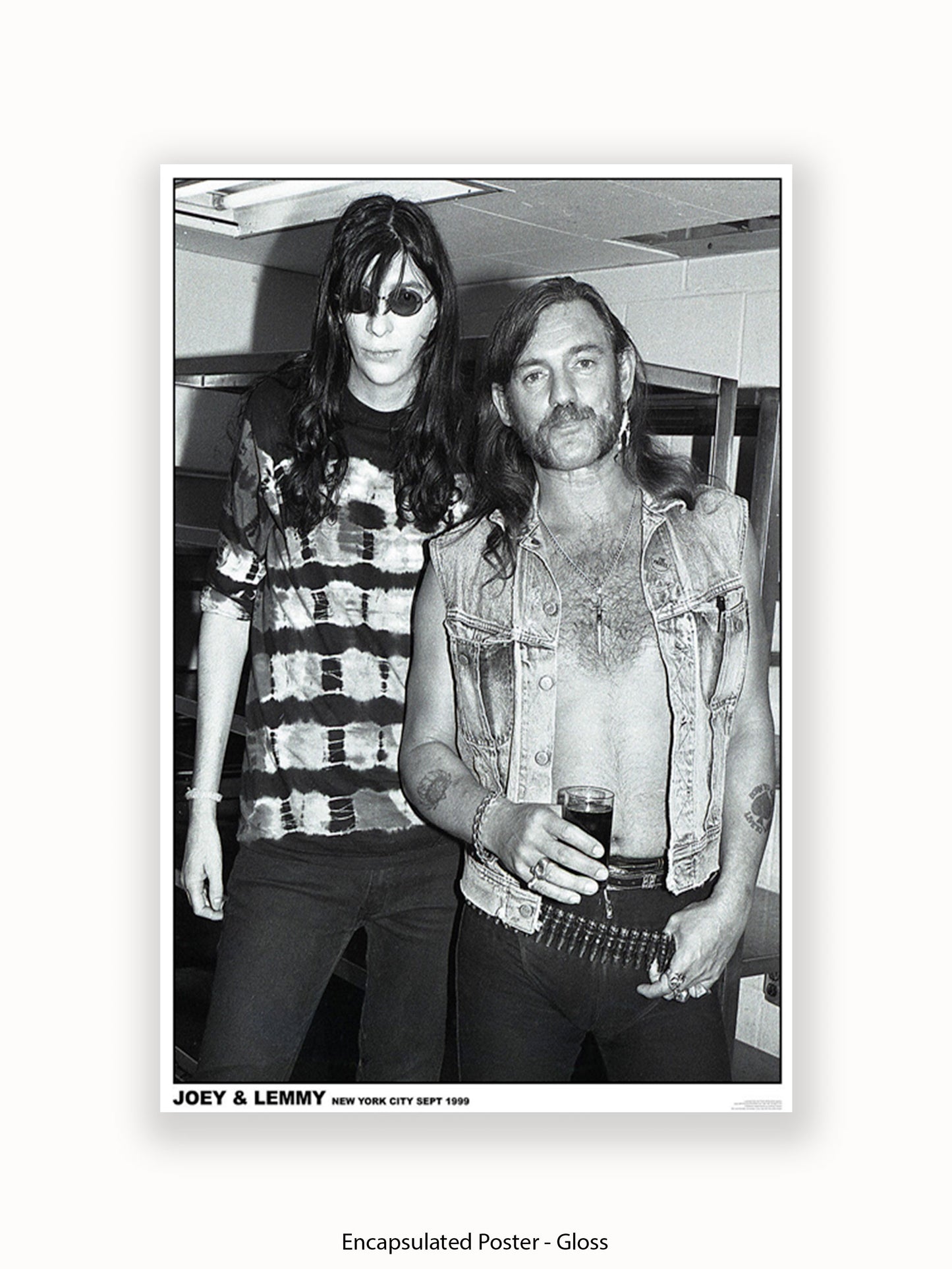 Joey & Lemmy - New York - 1999 - Poster