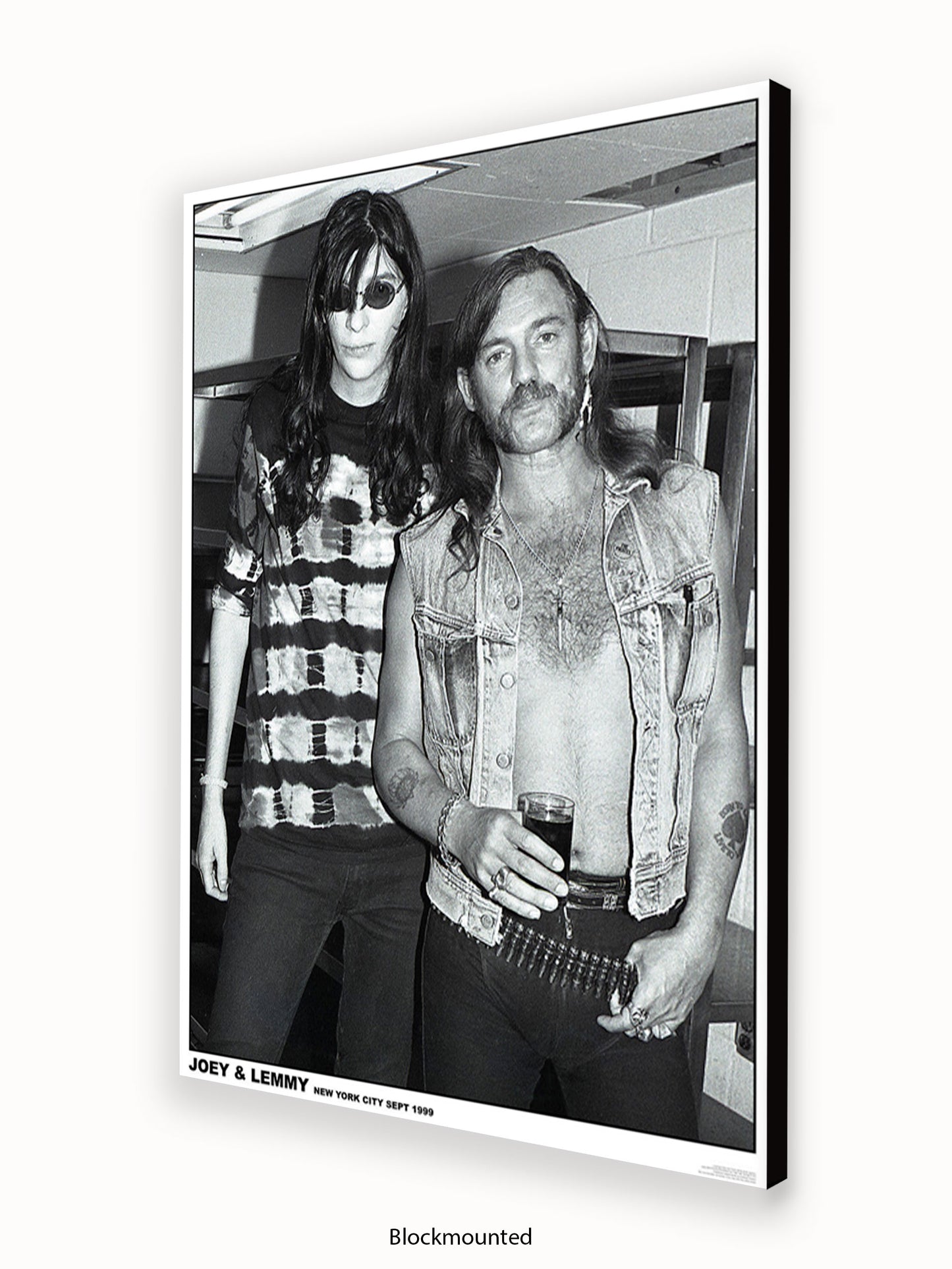 Joey & Lemmy - New York - 1999 - Poster