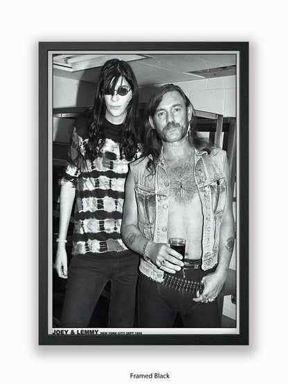 Joey & Lemmy - New York - 1999 - Poster