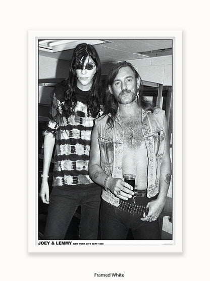Joey & Lemmy - New York - 1999 - Poster