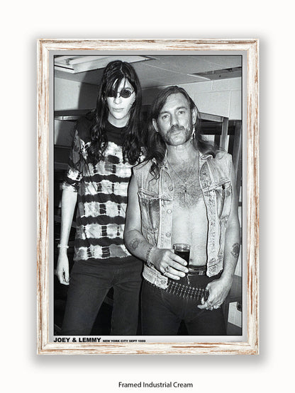 Joey & Lemmy - New York - 1999 - Poster