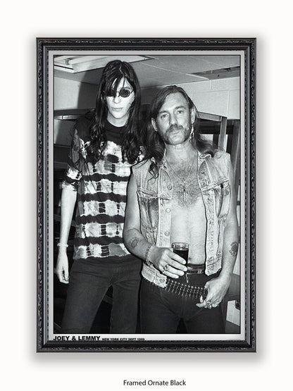 Joey & Lemmy - New York - 1999 - Poster