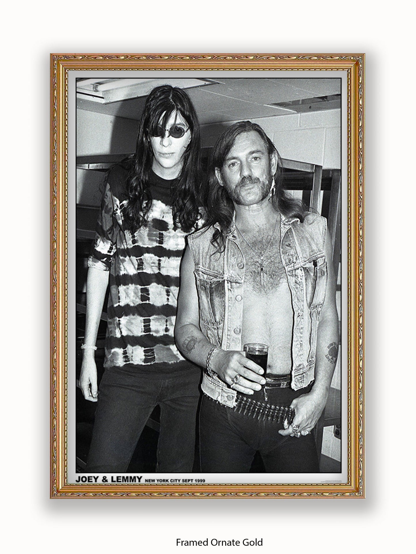Joey & Lemmy - New York - 1999 - Poster