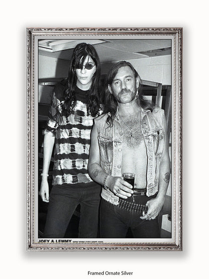 Joey & Lemmy - New York - 1999 - Poster